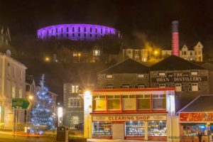 McCaig’s Tower Lit Up