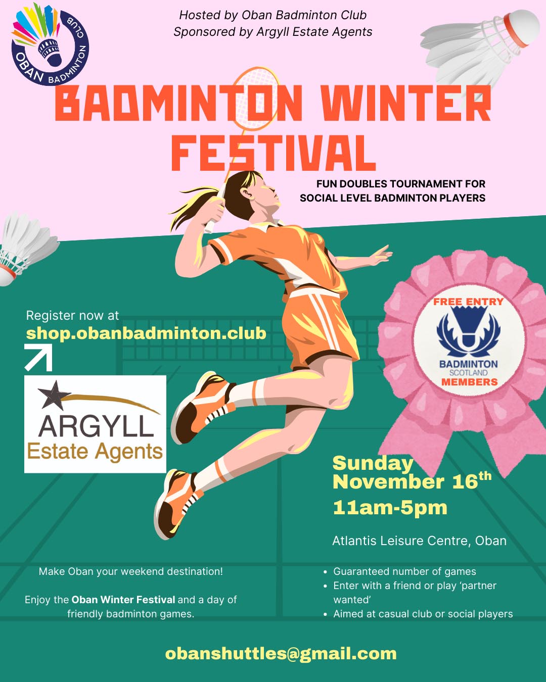 BADMINTON WinTER – 1
